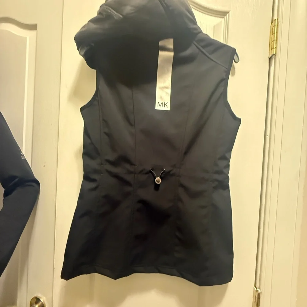 Michael Kors Black Quilted Women's Vest new without tag